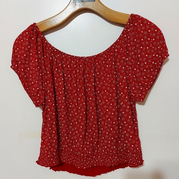 Hollister off shoulder crop top - Picture 7 of 9